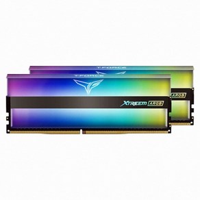 TeamGoup 16G PC4-25600 CL16 XTREEM RGB (8Gx2), 2개