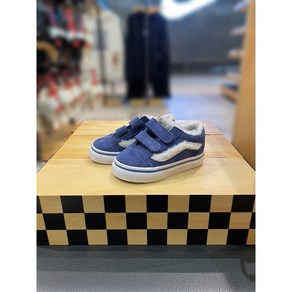 VANS 반스 토들러 셰르파 Old Skool 올드스쿨 V VN000CPZBLU 남여공용 스니커즈