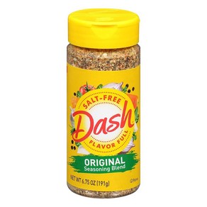 Ms. Dash 시즈닝 소금 무첨가 오리지널 191.4g(6.8oz), 1개, 191g