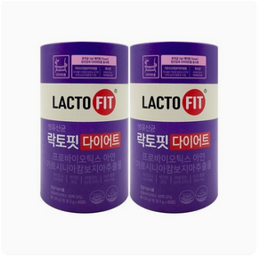 락토핏 4주분60포*1통), 120g, 2개