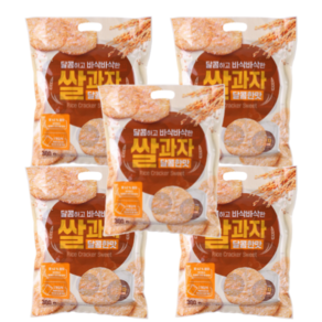 홈플러스 시그니처 쌀과자 달콤한맛, 300g, 5개