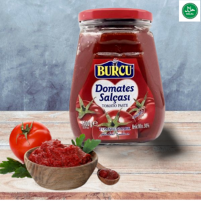 Halal Turkish Burcu Premium Tomato Paste 할랄 터키산 부르쿠 프리미엄 토마토 페이스트