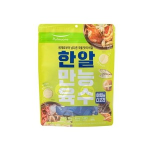 풀무원 한알만능육수 야채와 디포리 3.7Gx22입, 81.4g, 1개