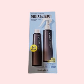 힐링버드 노워시 앰플 트리트먼트 본품 200ml+리필 200ml, 200ml, 1개