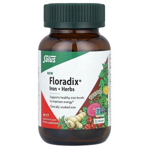 플로라 Floadix Ion + Hebs 60 액상 캡슐, 60 개, 1개, 60정