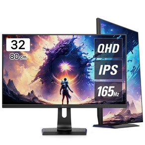 알파스캔 QHD 콘퀘스트 게이밍 모니터, 80cm, 32Q90G