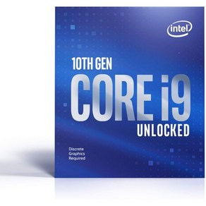 인텔 Core i910900KF 데스크탑 프로세서 10코어 최대 5.3GHz 그래픽 없이 잠금 해제 LGA1200 400 시리즈 칩셋 125W