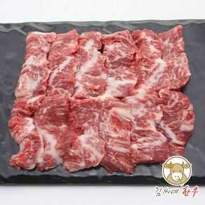 마장동 김씨네한우 투뿔 한우 업진살 갈비살 300g 구이용 소고기, 업진살 300g, 1개