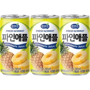 참맑은 파인애플 주스, 30개, 175ml