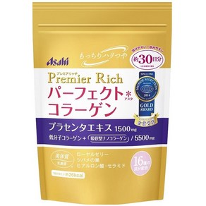[아사히] 퍼펙트 아스타 콜라겐 파우더 프리미엄 리치 30일분 (리필) 228g / 약30일분, 1개
