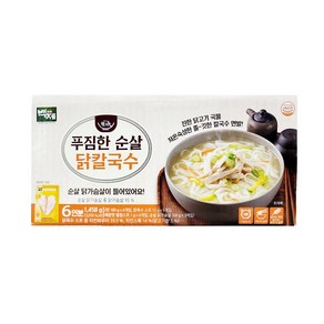 [코스트코]백제 닭칼국수, 6개, 243g