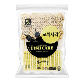 아워홈 꼬치사각어묵 640g (20개입), 2개