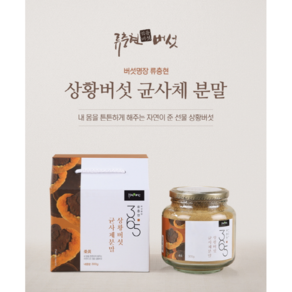 [명장 류충현] 상황버섯균사체 Phellinus linteus Mushoom powde, 300g, 1개