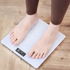[강화유리]리빙가을 정확한 몸무게 측정기 디지털 스마트 체중계, 블랙, 1개, CHCM