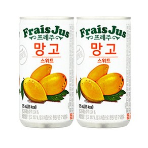 일화 프레주 망고 175ml x30캔 업소용 과일맛 음료수, 30개