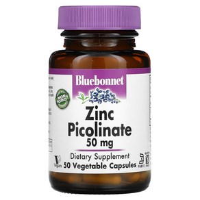 Zinc Picolinate 50mg 50 VegCaps, 1개, 60정