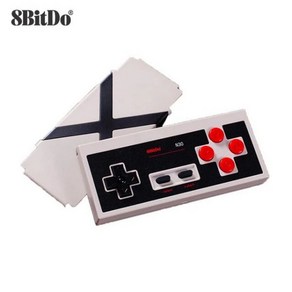 8Bitdo N30 무선 블루투스 블랙 게임 패드 닌텐도 스위치 안드로이드 ios 맥북 스팀 윈도우용 게임 컨트롤러, 1개, 1.Black