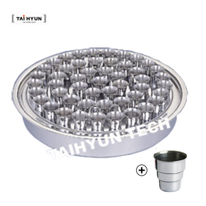 하늘창고몰 교회 세례 만찬 성찬식용품 스텐성찬기 성찬컵포함SUS-50, 1개