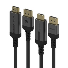 DP 1.4 to HDMI 2.0 HDR 케이블 1m외, DPtoHDMI케이블-메탈블랙1m, 1개