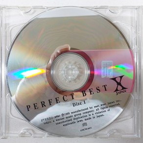 중고CD/ 엑스 재팬 2CD/ PERFECT BEST X JAPAN/ 음반 상태 EX/ 알CD 케이스 없음