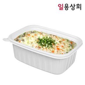 [ILYONG] 친환경 사각 죽용기 JH 180 중 700ml 50세트 백색, 50개, 1세트