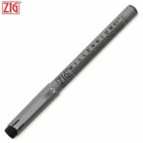 ZIG 쿠레타케 지그 밀레니엄 파인라이너펜 낱자루, 1개, 0.5