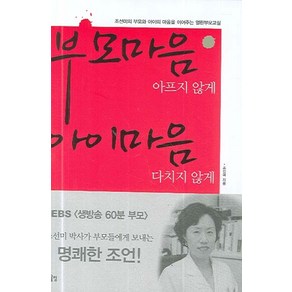 부모마음 아프지 않게 아이마음 다치지 않게:조선미의 부모와 아이의 마음을 이어주는 열린부모교실