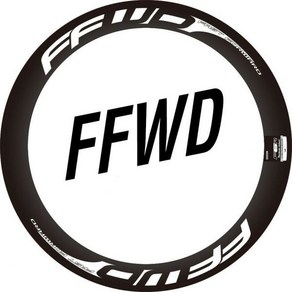 FFWD 휠 스티커 세트 F3 F4 F6 F9 전진 도로 자전거 사이클링 데칼, fo F3 (30mm im), 1개