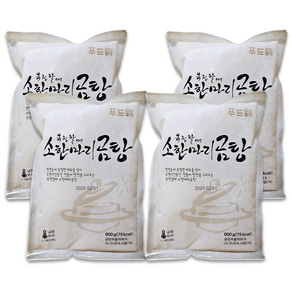 맛있는 즉석탕 참맛 소한마리 곰탕, 4개, 600g