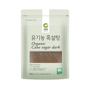 청정원 유기농흑설탕 454g