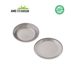 AMG티타늄 신형 접시 플레이트 SET 캠핑 백패킹 AMG TITANIUM, 단품, 1개