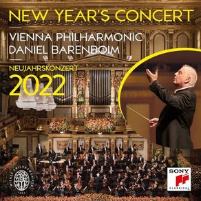 [CD] Daniel Barenboim 2022 빈 신년음악회 - 다니엘 바렌보임 빈필 (New Year's Concert 2022) : 슈트라우스: 불사...