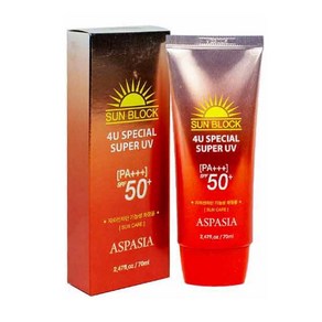 아스파시아 4U 스페셜 수퍼 UV 선크림 SPF50 PA+++(신)