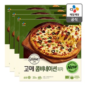 고메 클래식 콤비네이션피자 405g x 4개