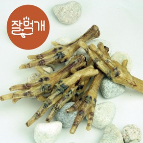 [잘먹개] 국내산 강아지 수제간식 대용량 오독오독 삼계 닭발껌 300g, 1개