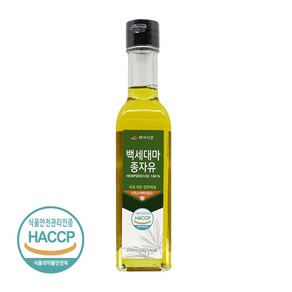 백세식품 대마종자유 250ml HACCP 인증 저온압착착유 햄프씨드오일, 4개