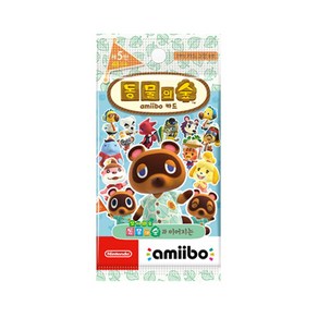 닌텐도 동물의 숲 amiibo 카드 제5탄 랜덤발송 3p, 1개