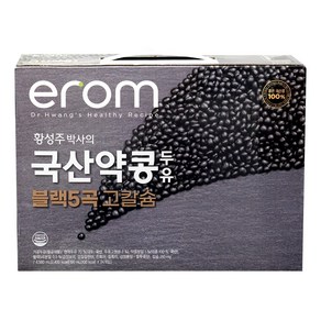 황성주박사의 국산 블랙5곡 약콩 두유 190ml 24입, 24개