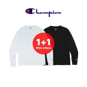 (정품) 챔피온 긴팔 티셔츠 CC8C 1+1