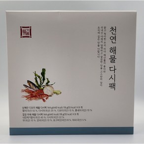 암웨이 정기품 천연 해물 다시팩(디포리/야채), 1개, 288g