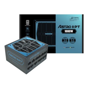 마이크로닉스 ASTRO 2 PT 1000W 80PLUS PLATINUM ATX 3.0 PCIE5 풀모듈러 MCL21000PTF12F