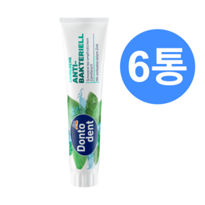 돈토덴트 허브&민트 치약 125ml (민감한 잇몸용) X6, 6개