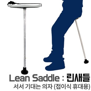 세종 서서 기대는 의자 린새들 (접이식휴대용), 1개