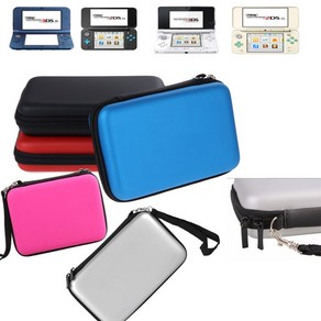 닌텐도 NEW 2DS XL / 3DS / 3DS XL / NEW 3DS XL/ 2DS XL 전용 에어폼케이스, 닌텐도 에어폼 케이스-실버, 1개