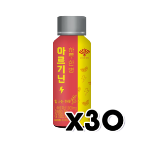 하루한병 아르기닌 에너지드링크 100ml x 30개