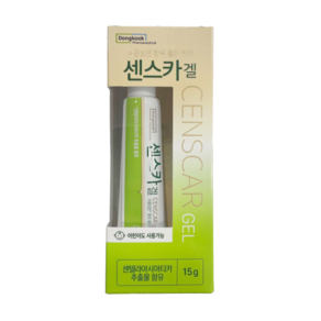 동국제약 센스카겔 15g / 식물성 함유 흉터 케어(센텔라아시아티카 추출물 함유), 3개, 15ml