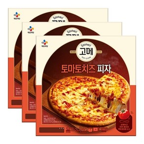 [g]고메 토마토치즈 피자 345G/3개, 345g, 3개