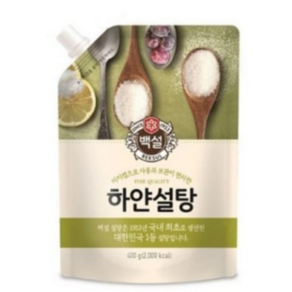 백설 하얀설탕, 400g, 4개