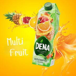 Dena Multifuit Juice Uzbekistan 데나 멀티프루트 주스 우즈베키스탄, 1개, 1L