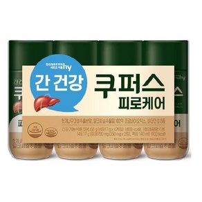 한국야쿠르트 피로케어 쿠퍼스 140MLx4입 (냉장), 140ml, 4개